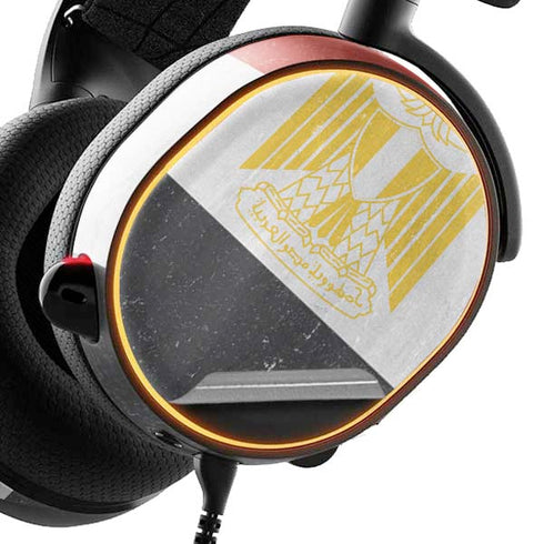 Egypt Flag Distressed SteelSeries Arctis 3 Skin